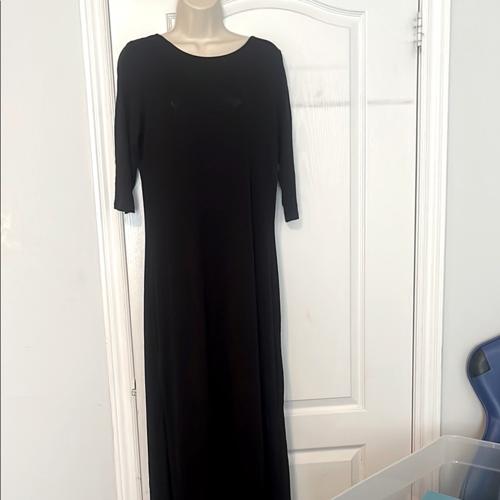 Elegant Black Women's Dress
